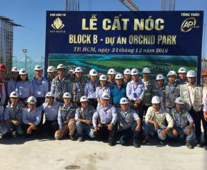 BLOCK B CĂN HỘ ORCHID PARK: Đã cất nóc 31/12/2018