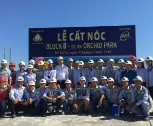 BLOCK D CĂN HỘ ORCHID PARK: Đã cất nóc 07/01/2019
